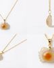 seree seree Zodiac Cancer Agate Necklace - 3