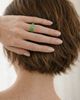 seree seree zZ Imperial Green Jade Ring - 4