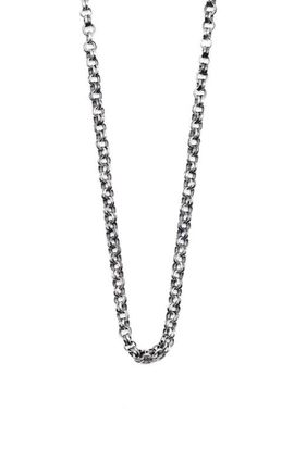 Serge DeNimes Serge DeNimes Men's Silver Maille Chain Necklace 