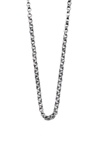 Serge DeNimes Serge DeNimes Men's Silver Maille Chain Necklace 