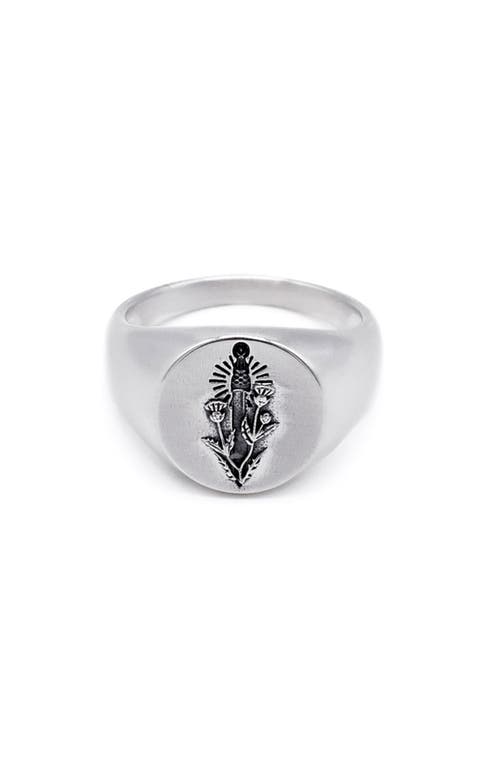 Serge DeNimes Serge DeNimes Men's Silver Ring 