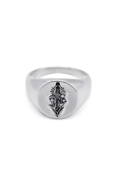 Serge DeNimes Serge DeNimes Men's Silver Ring 