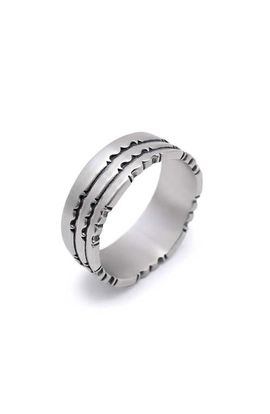 Serge DeNimes Serge DeNimes Silver Armor Ring 