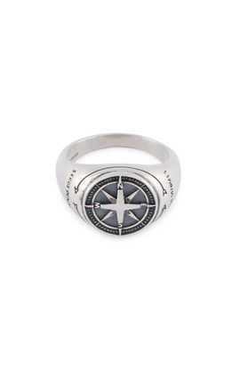 Serge DeNimes Serge DeNimes Silver Napoleon Ring 