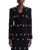 Sergio Hudson Sergio Hudson Crystal Embroidered Wool Blazer - 2