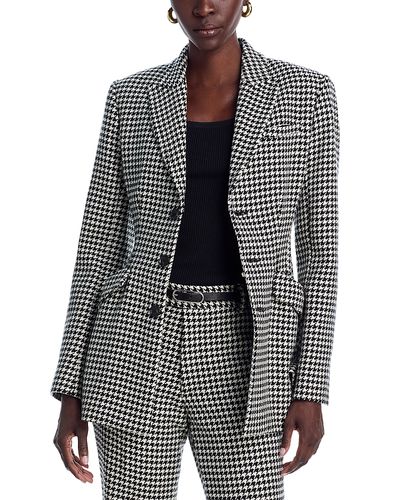 Sergio Hudson Peak Lapel Blazer