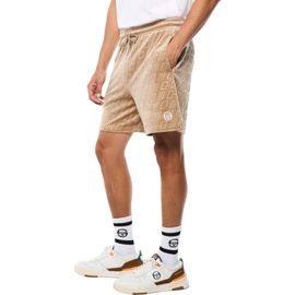 Sergio Tacchini Sergio Tacchini Bandiera Debossed Velour Short