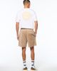 Sergio Tacchini Sergio Tacchini Bandiera Debossed Velour Short - 5