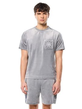 Sergio Tacchini Sergio Tacchini Cresta Velour Pocket T-Shirt
