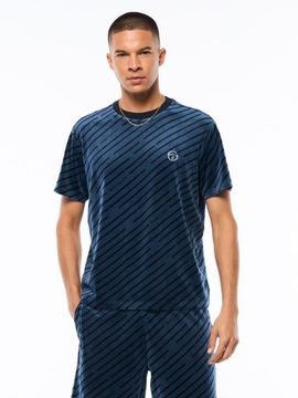 Sergio Tacchini Sergio Tacchini Obliquo Velour T-Shirt