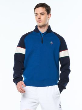 Sergio Tacchini Sergio Tacchini Tricolore Quater-Zip Sweater