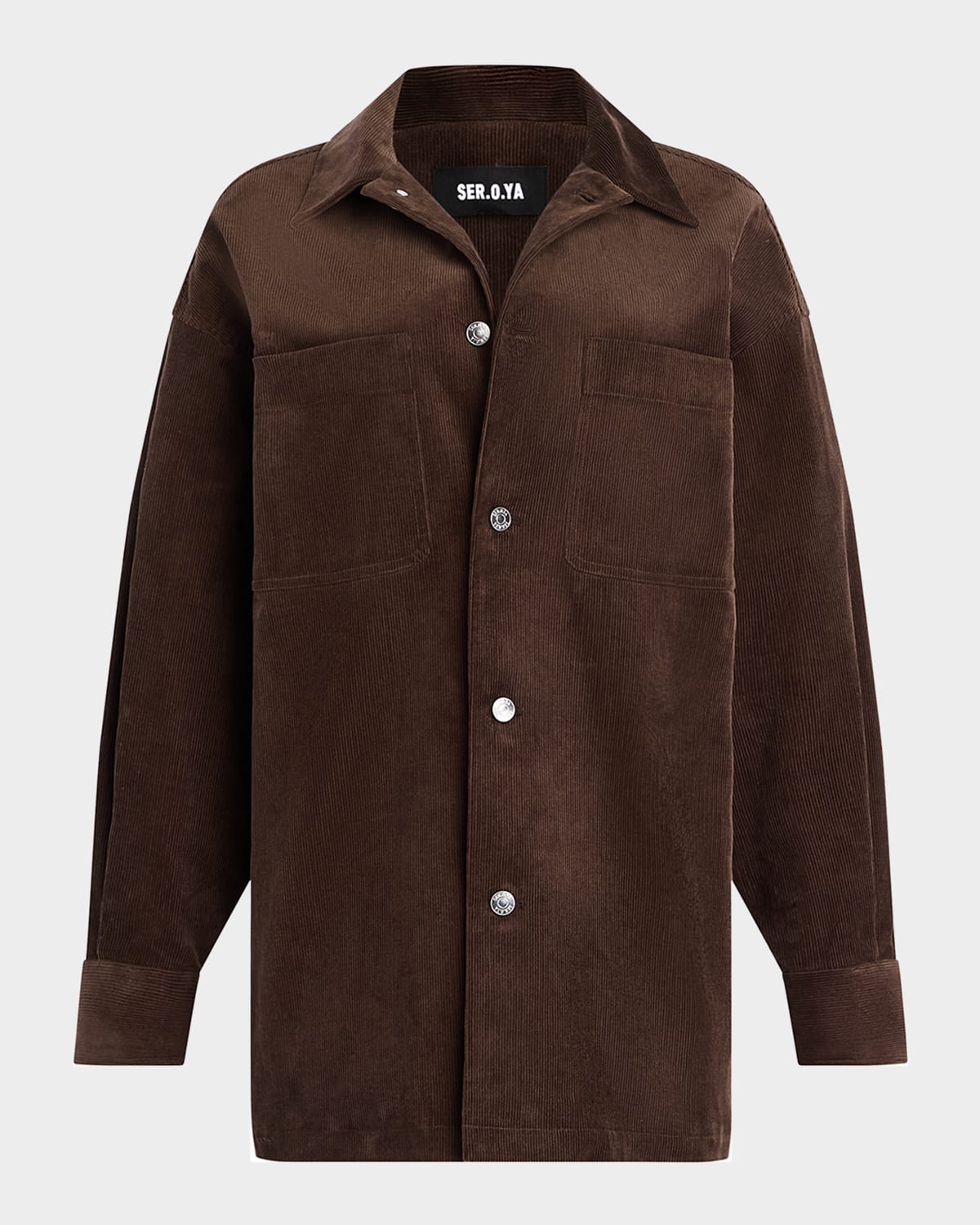 SEROYA April Corduroy Shirt Jacket