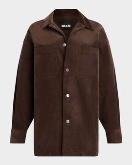 SEROYA April Corduroy Shirt Jacket