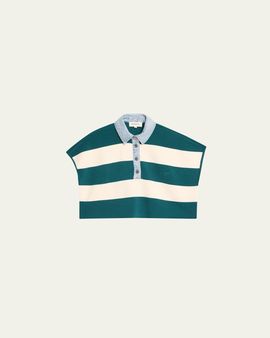 SEROYA Corsa Striped Cotton Top