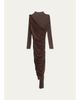 SEROYA Dane Mesh Midi Dress - 1