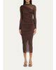 SEROYA Dane Mesh Midi Dress - 2