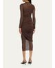 SEROYA Dane Mesh Midi Dress - 3