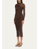 SEROYA Dane Mesh Midi Dress - 4