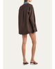 SEROYA Gill Oversized Button-Front Shirt - 2