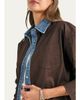 SEROYA Gill Oversized Button-Front Shirt - 4