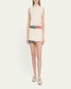 SEROYA Pearson Cable-Knit Mini Skirt - 2