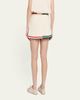 SEROYA Pearson Cable-Knit Mini Skirt - 3