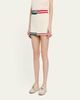 SEROYA Pearson Cable-Knit Mini Skirt - 4