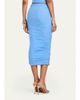 SEROYA Pia Ruched Midi Skirt - 3