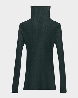 SEROYA Piper Ribbed Mock-Neck Top