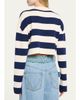 SEROYA Ryla Striped Polo Sweater - 3