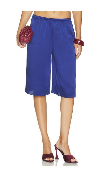 SEROYA SEROYA Brice Satin Bermuda Short