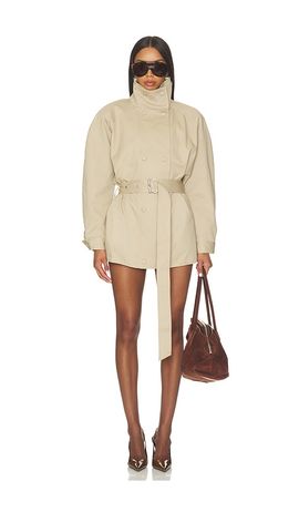SEROYA SEROYA Camila Trench Jacket