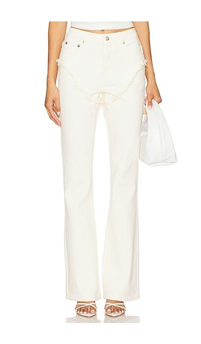 SER.O.YA SER.O.YA Dahlia Frayed Bootcut Jeans