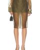 SEROYA SEROYA Elda Silk Midi Skirt - 1