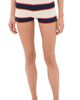 SEROYA SEROYA Kel Knit Hot Shorts Eggshell Stripe - 1