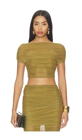 SEROYA SEROYA Marsh Mesh Top