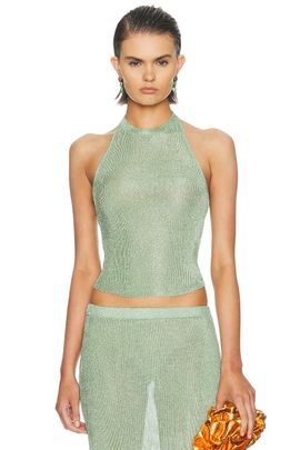 SEROYA SEROYA Minnie Halter Top