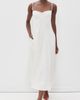 SEROYA SEROYA Mirelle Midi Dress White - 5