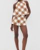 SEROYA SEROYA Pennie Shorts Cedarwood Gingham - 5