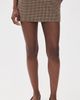 SEROYA SEROYA Valkiria Skort Tan Houndstooth - 2