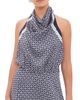 SEROYA SEROYA Winny Scarf Dress Navy Mosaic - 1