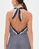 SEROYA SEROYA Winny Scarf Dress Navy Mosaic - 3