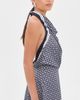 SEROYA SEROYA Winny Scarf Dress Navy Mosaic - 4