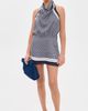 SEROYA SEROYA Winny Scarf Dress Navy Mosaic - 5