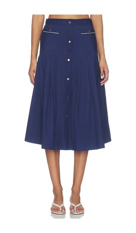 SEROYA SEROYA Yumi Poplin Skirt
