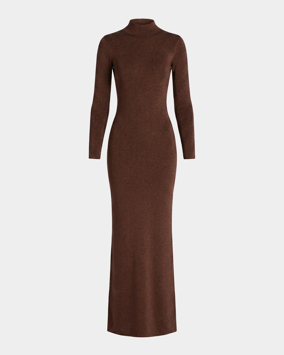 SEROYA Taelan Knit Maxi Dress