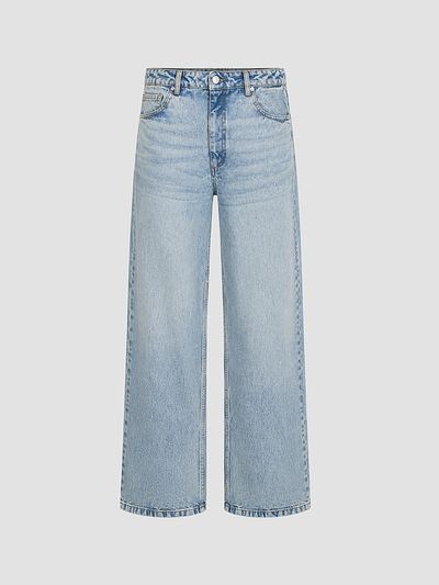 SEROYA Women's Keria Baggy Low-Rise Jeans