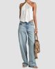 SEROYA Women's Keria Baggy Low-Rise Jeans - 2