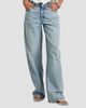 SEROYA Women's Keria Baggy Low-Rise Jeans - 4