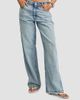 SEROYA Women's Keria Baggy Low-Rise Jeans - 7